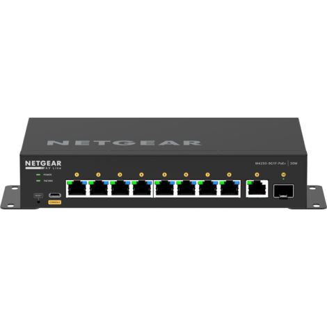 NETGEAR GSM4210PD Switch di Rete Gestito L2/L3 8 Porte Gigabit PoE+ Nero (1/4)