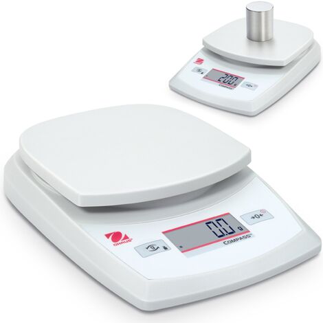 Bilancia tecnica universale da laboratorio con batterie COMPASS CR 2200g / 1g - OHAUS CR2200 (1/5)