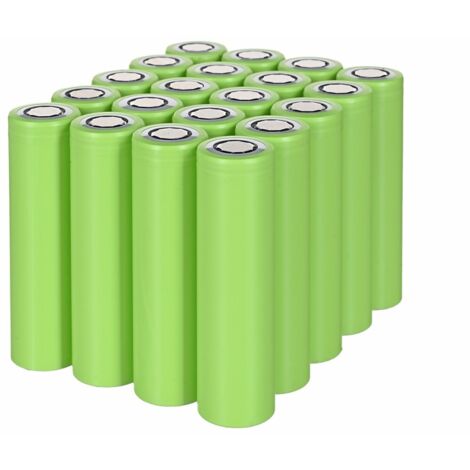Pila Green Cell Domestica ricaricabile 3.7V Verde chiaro 20pz [20GC18650NMC29]