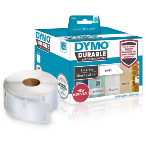 DYMO LW - LW Durable Labels - 25 x 25 mm - 1933083 Bianco Etichetta per stampante autoadesiva (1/5)