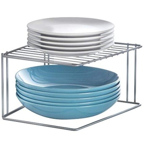 Contenitore per Sistemare per Mobile da Cucina Metaltex Boxe 2 Mensole Metallo (25 x 25 x 15 cm) (1/4)
