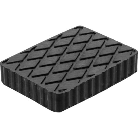 Pad in gomma  per ponti sollevatori  160 x 120 x 30 mm