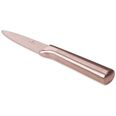 COLTELLO SPELUCCHIO IN ACCIAIO BERLINGER HAUS 9,5 cm BH-2939 ORO ROSA (1/5)