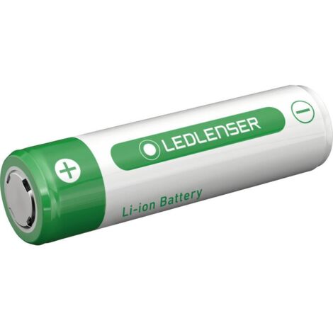 Batteria 3.6V 3.4Ah Li-Ion 18650 per torcia F1R, P7R Led Lenser