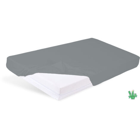 Lenzuolo con angoli BAMBOO 110x190, 120x200x20, grigio scuro44, MATEX