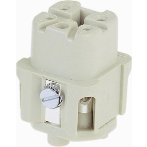HARTING 09200162812 Inserto femmina Han® A 16 + PE A vite 1 pz. (1/4)