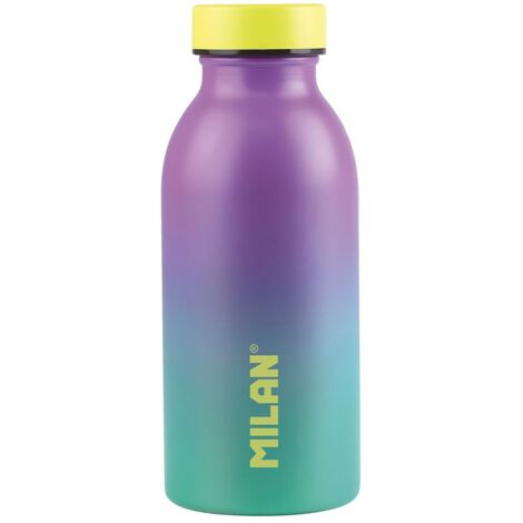 Milano bottiglia isotermica 354 ml lilla-turchese sunset edition (1/4)