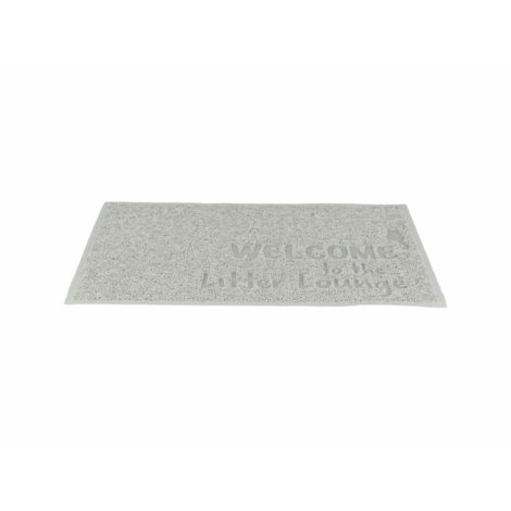 Tappeto Trixie Grigio chiaro PVC 40 × 60 cm Lettiera