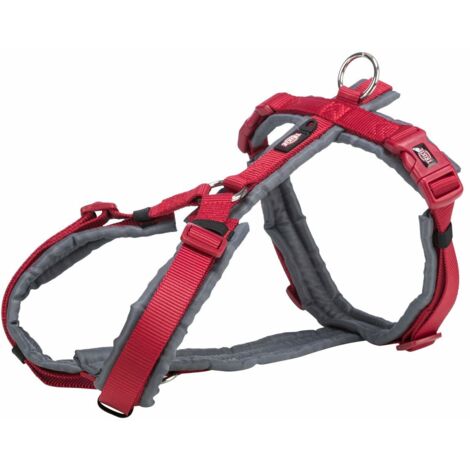 Imbracatura per Cani Trixie Premium Trekking Rosso Grafite XS/S