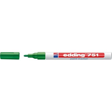 Evidenziatore. Edding 751 Verde