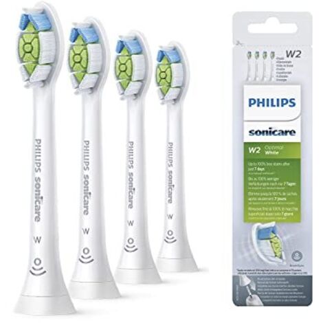 Philips HX6064-10 Sonicare W Optimal White Testine Standard di Ricambio 4 pz (1/4)