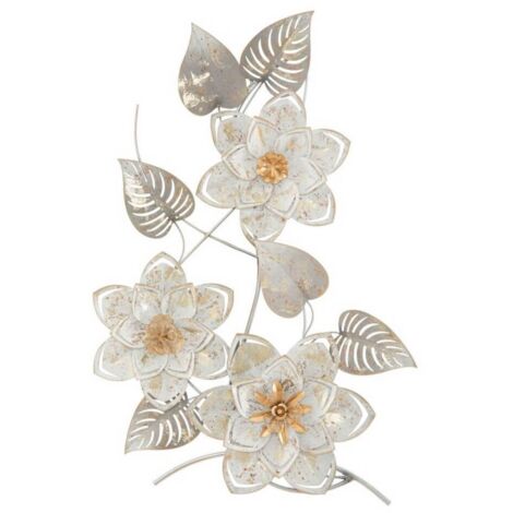 Composizione fiori decorativi in ferro per decorazioni ambienti (1/5)