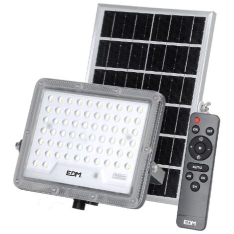 Faretto proiettore solare sottile 400w 3500lm 6500k EDM (1/5)
