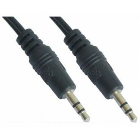 Nanocable - Cavo audio stereo di 5m con connessione jack 3.5/m-3.5/m - per monitor, proiettori, lavagne bianche, ecc. (1/2)