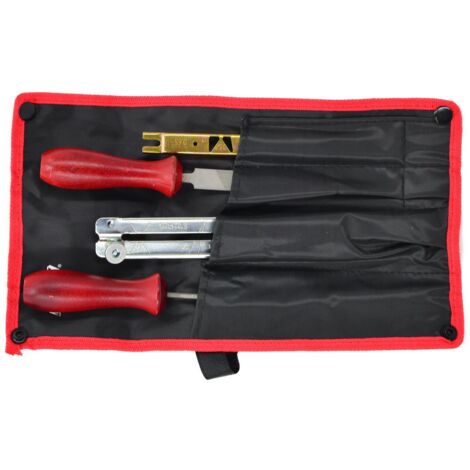 Awtools zestaw do ostrzenia łańcucha 4,0 mm 4 elementy (1/2)