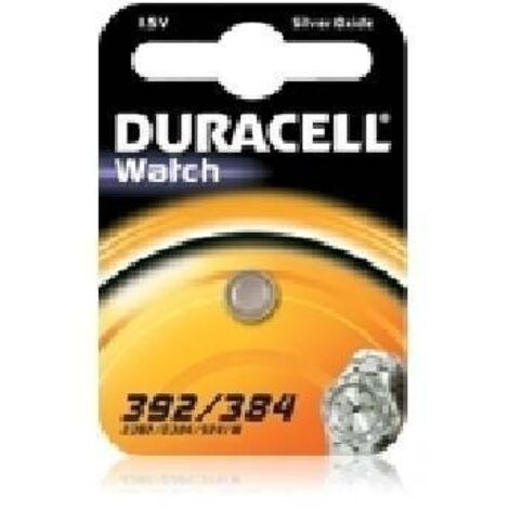 Duracell watch pila bottone argento 1,5v per orologi d392