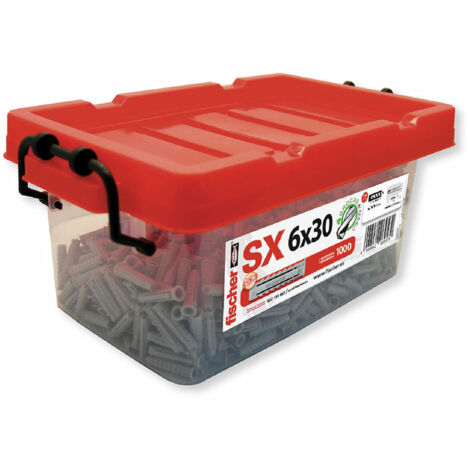 Tasselli per muro in cemento SX Ø6x30mm 1000 unità