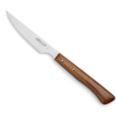 Coltello fisso Loin Knife Arcos della Tabella 373200 monoblocco di un pezzo di acciaio inox 18/10 con controllo del legno compresso e foglia di 11 cm in scatola