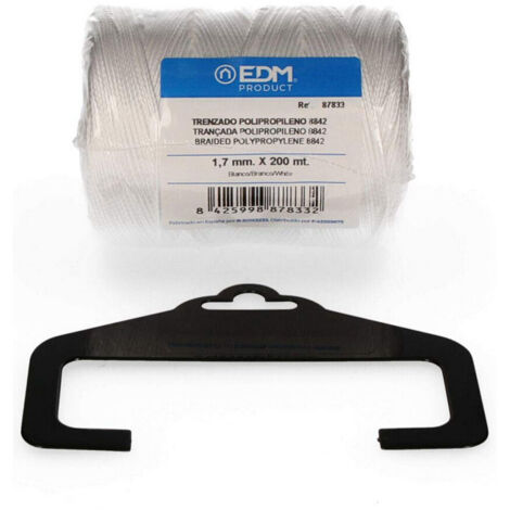 Bobina in polipropilene intrecciato EDM 8842 200 m Bianco