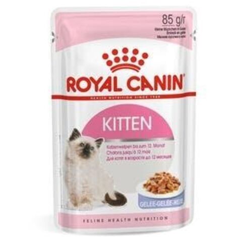 Royal Canin Cat Kitten Food Jelly Pouch 24x85g