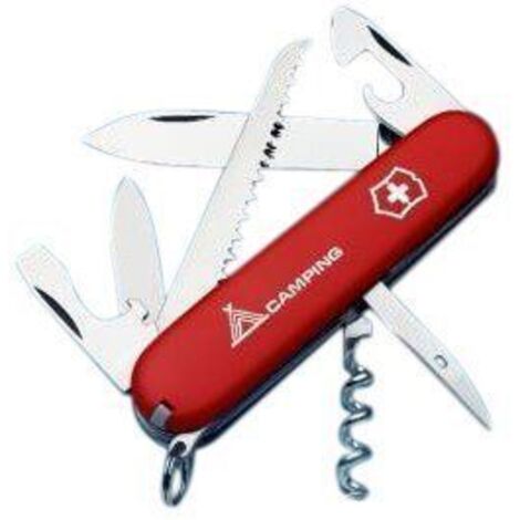 Victorinox CAMPER Coltellino Multiuso Rosso