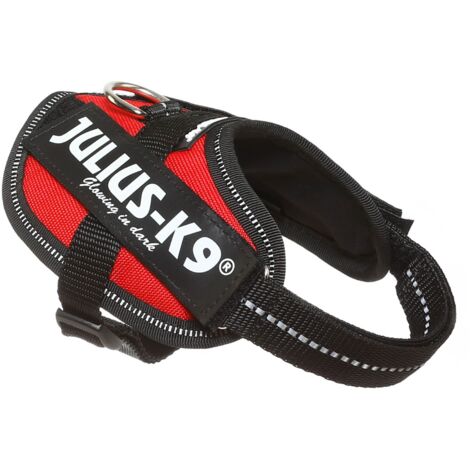Pettorina IDC Julius K9 Powerharness (ITA) - Pettorina IDC Julius K9 Powerharness (ITA) - Rosso, XXS / Baby 2 (33-45cm)