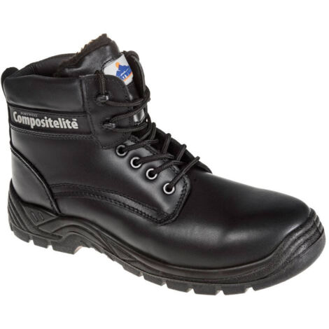 Scarpe di sicurezza alte imbottite Thor S3 CI Nero 42 (1/2)