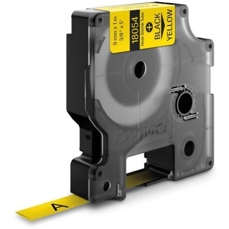 Dymo RhinoPRO Tubo termoretraibile Nero Giallo (18054) (1/5)