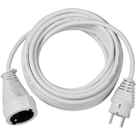 Brennenstuhl 1168440 Alimentazione Prolunga Bianco 5.00 m H05VV-F 3G 1,5 mm²