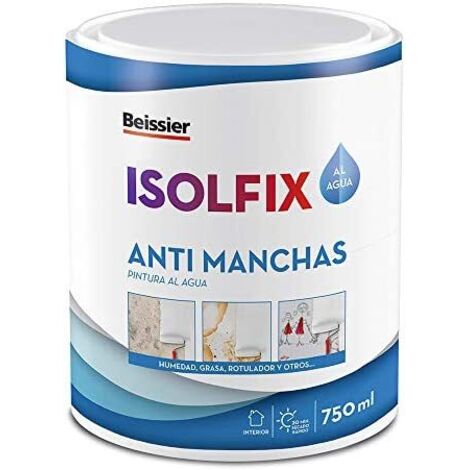Vernice acrilica Beissier 70249-012 Isolfix Antimacchia Bianco 750 ml (1/2)