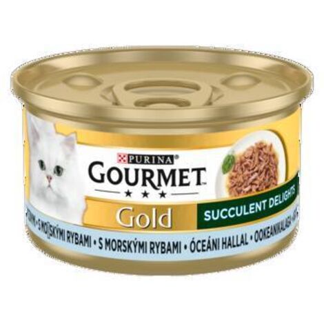 Gourmet GOLD Succulente Delizie con Pesce Oceano 85g