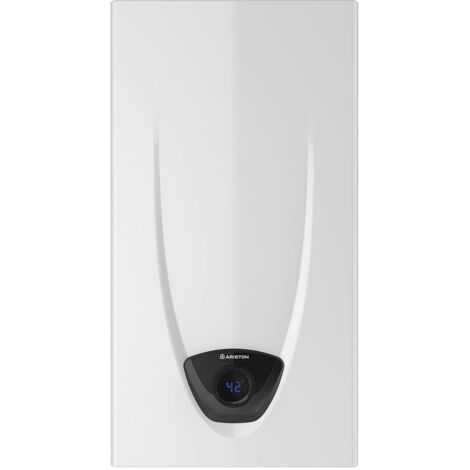 Ariston Fast EVO X - Scaldabagno a Gas Istantaneo Camera Aperta 11 L/GPL con Innovativo Display LCD per Regolazione Temperatura e Rilevamento Fiamma di Massima Sicurezza 31x23x58 - Classe Energetica A