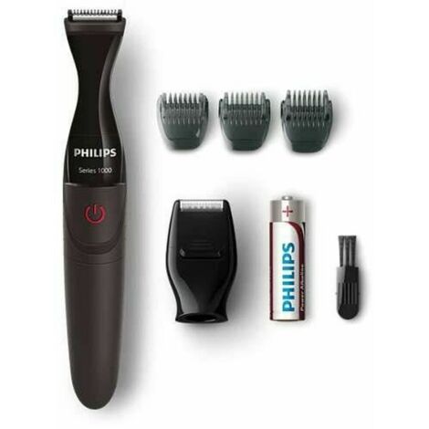 Philips MG1100/16 Multigroom Series 1000 Rasoio Regolabarba di Precisione Nero (1/5)