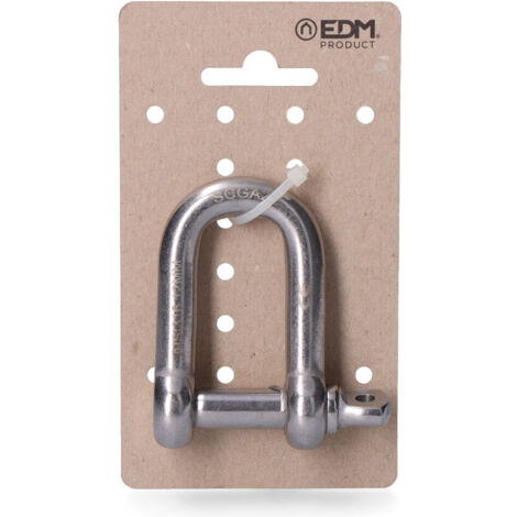 Grilletto EDM 85326 aisi316 1/2" Acciaio inossidabile 12 mm