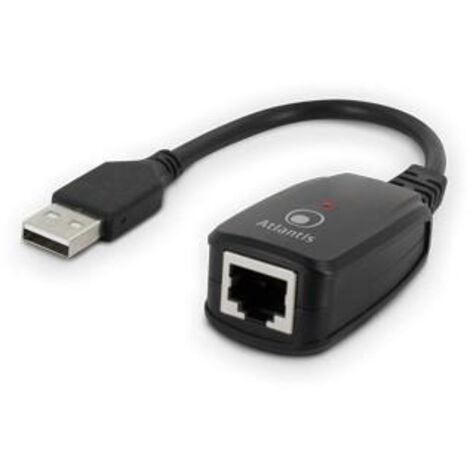 ATLANTIS A02-UTL20 Adattatore USB 2.0 to LAN Nero (1/2)