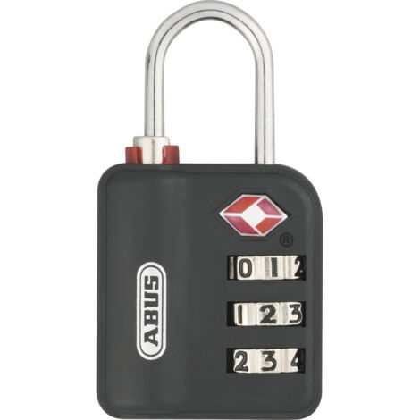 ABUS  Lucchetto per bagagli  147TSA/30 B  conf da 12 pz  nero