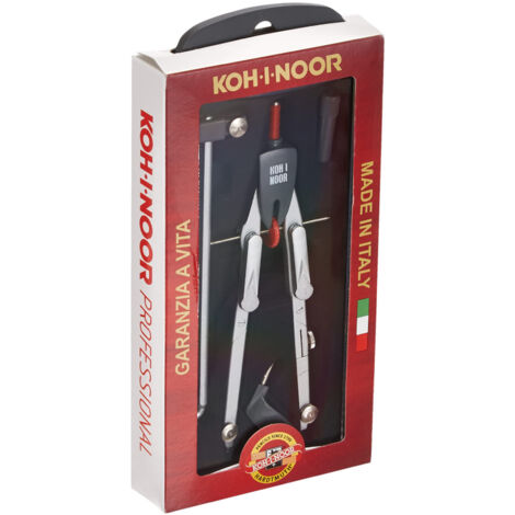 Koh-I-Noor Balaustrone H91148N Argento Professionale 170mm con Aste Snodate