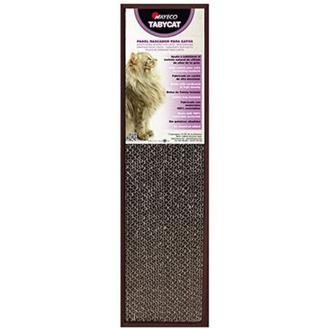 Tiragraffi per gatti Taby Cat con erba gatta 48x13x5cm Nayeco (1/2)