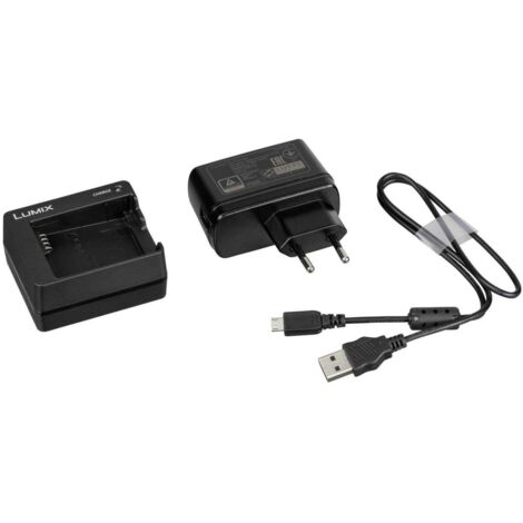 Panasonic DMW-BTC12E - Caricabatteria - per Panasonic DMW-BLC12, DMW-BLC12E, DMW-BLG10, DMW-BLG10E, DMW-BLH7 (1/2)