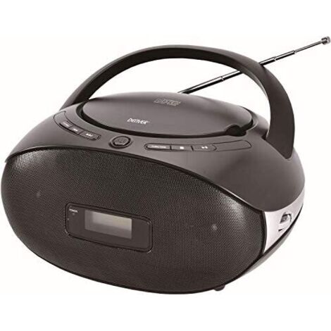 Denver-TSP-306 Radio, lettori MP3 e CD, nero (4571773996758747)