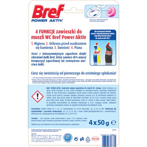 BREF Power Aktiv Freschezza Floreale 4x50 g (1/2)