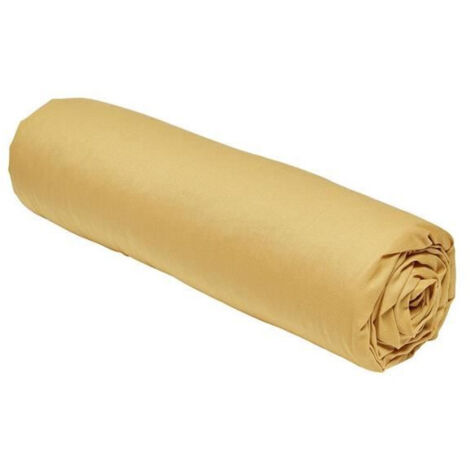 Lenzuolo con angoli aderenti TODAY Essentials Ocra 140 x 190 cm (1/3)