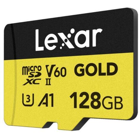 Lexar Professional GOLD 128 GB MicroSDXC UHS-II (1/4)
