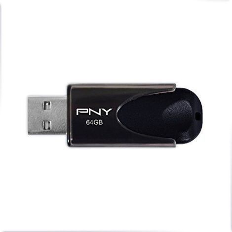 PNY Attaché 4 2.0 64GB unità flash USB USB tipo A Nero (1/5)