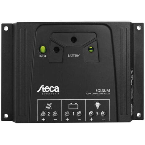 Steca Solsum 0606 Regolatore di carica 12 V, 24 V 6 A