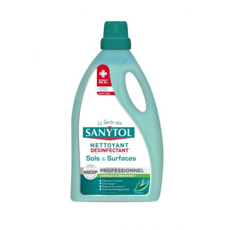 SANYTOL Disinfettante professionale per pavimenti e superfici 5 l SANYTOL (1/2)