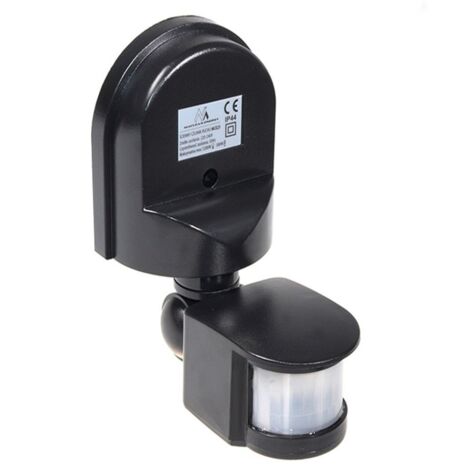 Maclean MCE25 Rilevatore Movimento Sensore Pir 180° da Parete Muro
