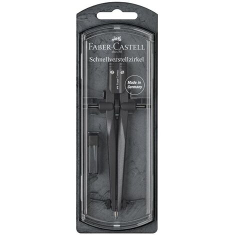 Faber-Castell Compasso Balaustrone Stream con Regolazione Rapida, Diametro Max 340mm (1/3)