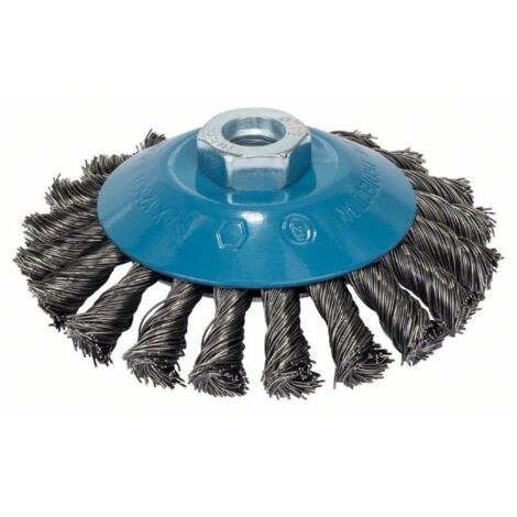 Bosch Professional 2 608 622 058 - Spazzola conica 115 mm, 0,5 M14 (de 1) (1/3)