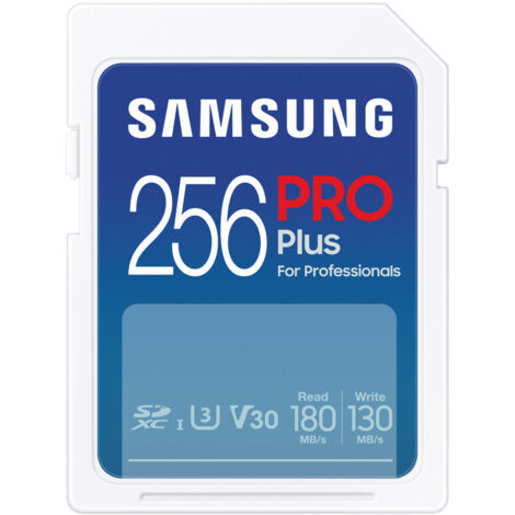 256GB Scheda SDXC Samsung Pro Plus Blu [MB-SD256S/EU] (1/4)